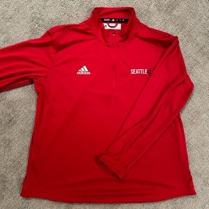 Adidas Seattle U quarter zip.
